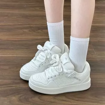 Yellow chubby bread shoes women s new autumn versatile leisure sports Guochao skateboard shoes 35