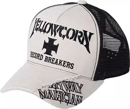Yellow corn mesh cap YC-010-IV/BK слоновая кость