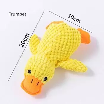 Yellow Duck Self-Hi Relieving Stuffy Handy Gadget Pet Supplies Dog