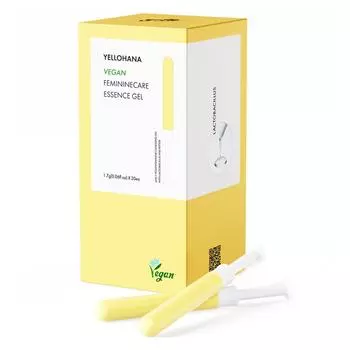 Yellow Hana Vegan Feminine Care Essence Gel 20 шт, 34 г, 1 шт.