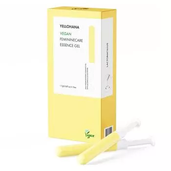 Yellow Hana Vegan Feminine Care Essence Gel 10 шт, 17 г, 1 шт.