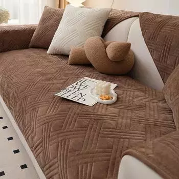 Yeni kuzey avrupa pelu kanepe kapaklar dz renk kanepe havlu kaymaz kanepe Modern ev dekor iin Чехлы evrensel kanepe Mat 70x70cm 1pcs