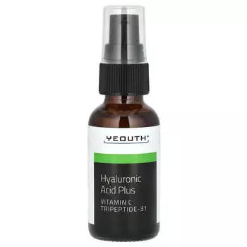 YEOUTH, Гиалуроновая кислота плюс, 1 жидкая унция (30 мл)