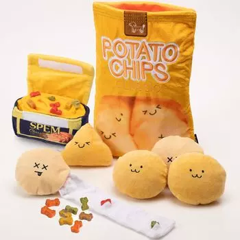 YEPPUPPY Звуковая мягкая игрушка для собак Обучает Стимулирует интеллект приятными звуками Забавная игрушка Стимулирует инстинкт добычи пищи Угощение Головоломка Запах Игрушка для собак