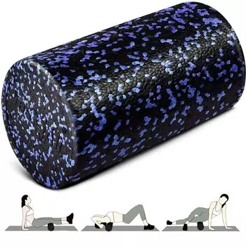 Yes4All EPP ролик из пены высокой плотности Blue Speckle 30 см палка для йоги сброс палка растяжка спины йога оборудование обычный YSCC [импорт из Японии]