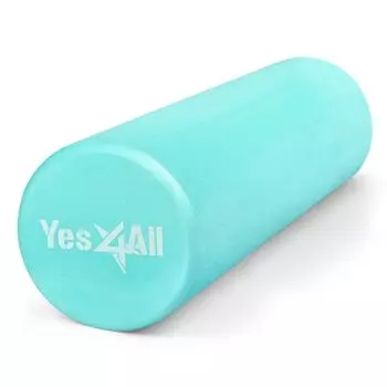 Yes4All Foam Roller EVA Material Stretching Pole Yoga Pole Teal Yoga Equipment 46 см Японский импорт [Обычный продукт] VD6E чирковый