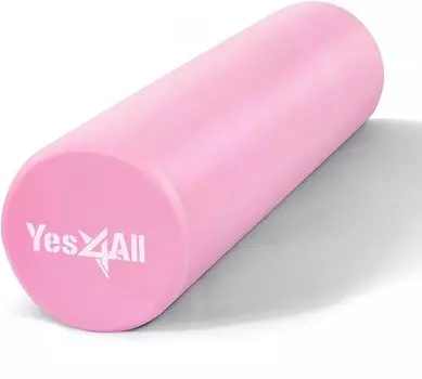 Yes4All Foam Roller Pink 61 см EVA высокой плотности японский импорт LPSF [Обычный продукт] розовый