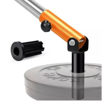 Yes4All T Barlow Plate Post Insert Orange для мин, совместимых с олимпийскими штангами, вращение на 360 градусов, импорт из Японии, AQ16 3 см/5 см 10,5x10x34 см