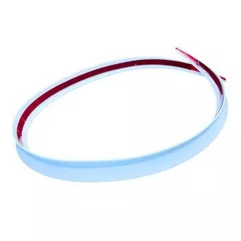 YESprime Спойлер на капот, Передний, Aero Mole, Компактный, Мини-автомобиль, Генератор вихрей, Аэромолдинг, Универсальное использование, 4,7 фута (1,2 м), белый