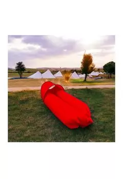 yet compact and Sofa Folding Sunshade Sunshade Portable Light Camping Cushion Compact Accessory Case x Can be folded small x Waterproof x Light x красный