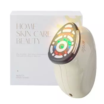 yete Facial Beauty EMS Facial Beauty 1 блок 4 цветной световой тепловой высокочастотный аппарат для лица 4 типа 3 кожи кожи глаз для дома USB Япония поставляется с