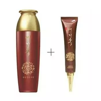 YEZIHU Эмульсия для кожи 150 мл+ Увлажняющая эссенция Yezihu 40 мл, Антивозрастная, Увлажняющая, Корейская косметика, Kbeauty, образец