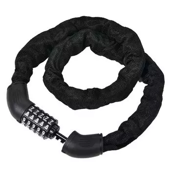 YFFSFDC Bicycle Chain 5 Digit Dial Bicycle Password Free No Key Chain Dial Lock, Type, Lock, Setting, Required, 4.5mm Lock, Lightweight, Anti-Theft