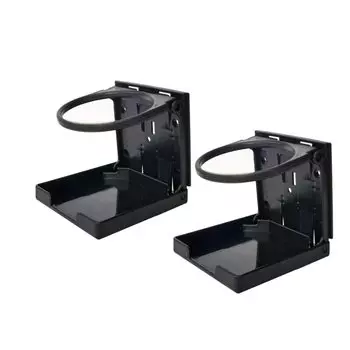 YFFSFDC Car Drink Holder Cup Holder Set of 2 Car Foldable Bottle Cup Mount for Car, Truck, Boat, Van