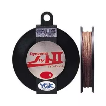 YGK Shock Leader Dyneema Knot 2 PE 10m 20 Коричневый X-Braid (Дайнима)/Арамид Нет. коричневый