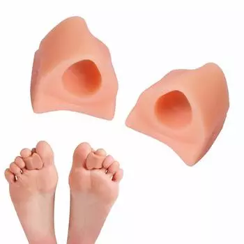 YH 1 пара силикагелевых накладок на пальцы ног, разделителей, выпрямителей 1 pair