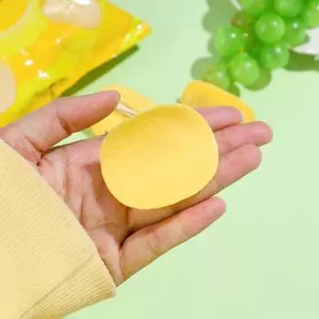 YHJ 4 шт. Забавные имитированные заколки для волос в виде картофельных чипсов, Милые креативные зажимы-уточки, Боковые зажимы для студентов, Аксессуары для волос