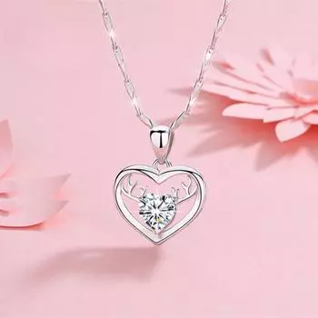 Yi Lu Has You стерлинговое серебряное ожерелье женская цепочка на ключицу из чистого серебра 999 пробы 999