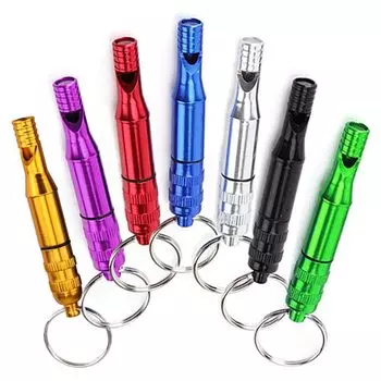 YIBOOOM Disaster Emergency Survival 7 включает в себя компактный громкий свисток спасателя в горах, свисток, детали, кольцо и легкий, звук, школа,
