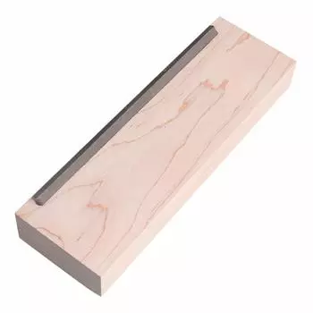 Yibuy 153mm Guitar Fret File Guitar Edge Tool Maple Wood Block Chamfer Guitar Fret Modification Tool Guitar Accessories