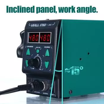 YIHUA 8786D-I паяльник с горячим воздухом BGA паяльная станция ремонт телефонов SMD паяльник сварочная станция 110V-130V