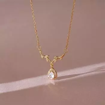 Yilu Ваше ожерелье Женский дизайн Холодный ветер Ключичная цепочка Для подарка на день рождения подруги