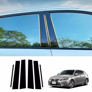 YiluGS lexus применимо к CT200 CT200h ZWA10 Отделка стойки (Январь 2011 г. – Ноябрь 2022 г.) Эксклюзивный дизайн отделки стойки B Боковой козырек не может быть