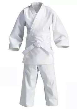 YIN SHENG 3 шт. дзюдо дзюдо кимоно верхний и нижний пояс для обычного унисекс утолщенного комплекта, + комплект, классы, (110~190см), 100% хлопок, (155см) белый