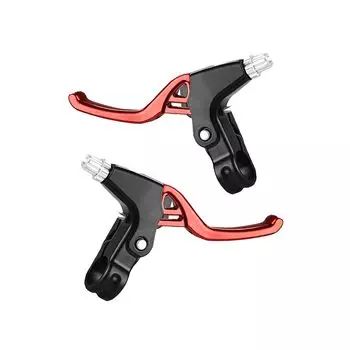 YINKE Aluminum Alloy Bicycle Brake Levers and Right (Left Set) (Red) красный