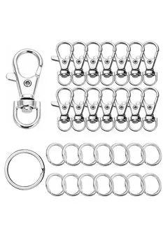 YINKE брелок металлические детали брелок брелок кольцо-подвеска Nasukan смоляные детали брелок детали вращающийся крючок круглое кольцо для прыжков в комплекте A Craft