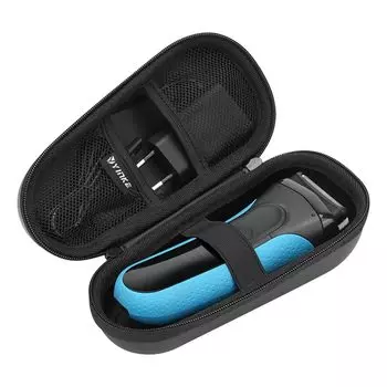 Yinke Hard Case Braun Electric Shaver Совместимость с Series 3 Series 5 Series 7 310s 3010s 3040s 3080s Braun Storage Case Защитный чехол Сумка Мужская