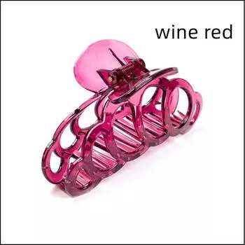 Yinminez High Quality Large Hair Claws Crab Hair Clips For Women Thick Hair Black Hair Clips Accessories Birthday Gifts