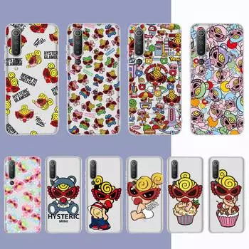 Yinuoda Japan Fashion hysteric mini Phone Case для Samsung S20 S10 lite S21 plus для Redmi Note8 9pro для Huawei P20 Clear Case Samsung S20 5G