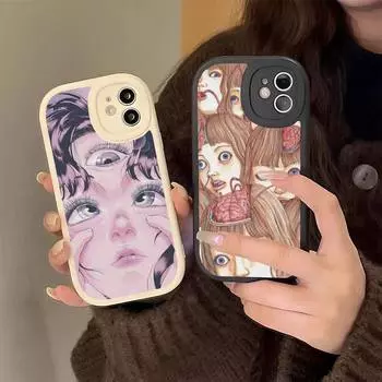 Yinuoda shintaro kago Чехол для телефона с героями ужасов из мультфильмов Кожаный чехол для iPhone 13 12 Mini 11 14 Pro Max Xs X Xr 7 8 Plus 6 6s Se iphone12
