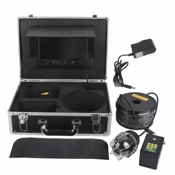 Yitre Underwater 8G Waterproof Underwater Fishing Camera with Panoramic Rotation for Ocean Ice Lake and Underwater Exploration Camera, 360° (50m)