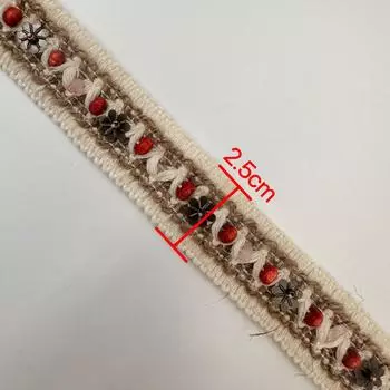 Yiwang этнический стиль богемы одежда аксессуары ручной работы бусины пеньковая веревка камень штрих-код кружево ювелирные изделия P0450