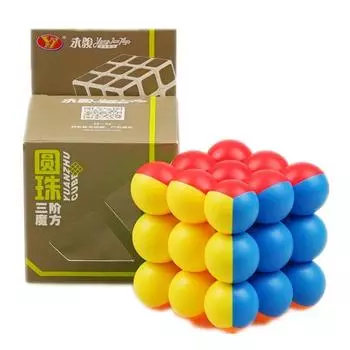 YJ Ball Magic Cubes Professional 3x3x3 6 см Ball Magic Cubes Twist Puzzle Toys для детей Подарок Развивающая игрушка