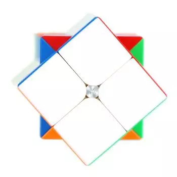 YJ Guanpo 2x2 Magic Cube без наклеек, цветной скоростной куб, антистресс, 2x2x2, обучающая и образовательная головоломка Cubo Magico Toys
