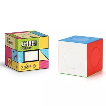 YJ Tianyuan Magic Speed Cube 3x3x3 Бесстикерный Магические кубики Одноцветные Головоломки Игрушки для детей Развивающая игрушка