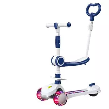 YKJY-самокат «три в одном», детский педальный самокат Yo, флэш-колесо, трехколесный самокат, самокат