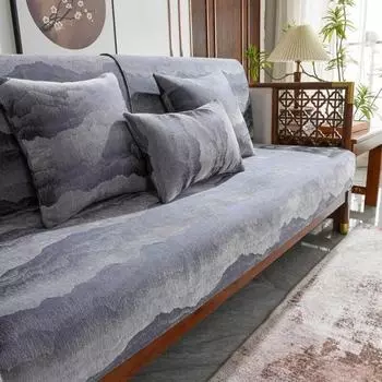 Yksek kaliteli kanepe havlu ekil kale tepe kaymaz kanepe kapaklar Slipcover koltuk kanepe klf oturma odas iin ev dekorasyonu yastk 70x70cm 1pcs