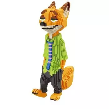 YL Nanoblock Miniblock, Fox Nick, популярные корейские игрушки