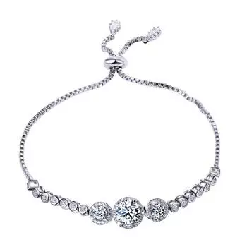 YLKBTY Браслет для женщин 23CM белый