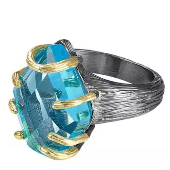 YLKBTY Кольца для женщин US SIZE 7 синий