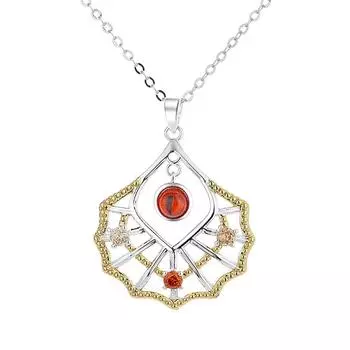 YLKBTY Ожерелье для женщин 60cm оранжевый