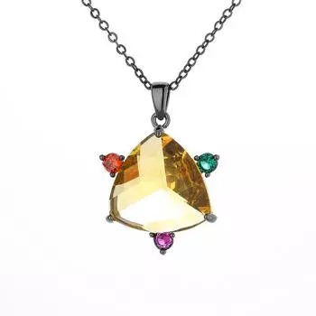 YLKBTY Ожерелье для женщин 60cm жёлтый