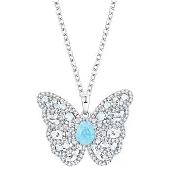 YLKBTY Ожерелье для женщин Lenth:59cm синий