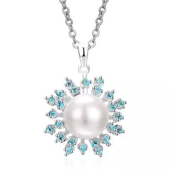 YLKBTY Посеребренное женское ожерелье-свитер