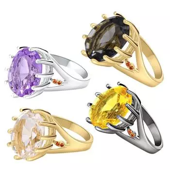 YLKBTY Женские кольца-пасьянсы