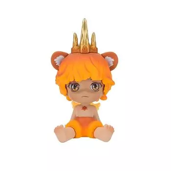 YMY 12 Constellations Action Figures Cute Dolls with Wings 7-10cm Nendoroid Dolls New Year Gifts for Boys and Girls (Shishiza)